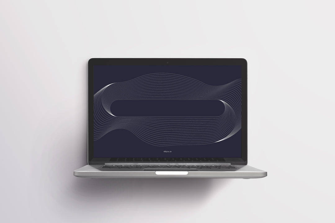 Laptop Wall Paper - Navy