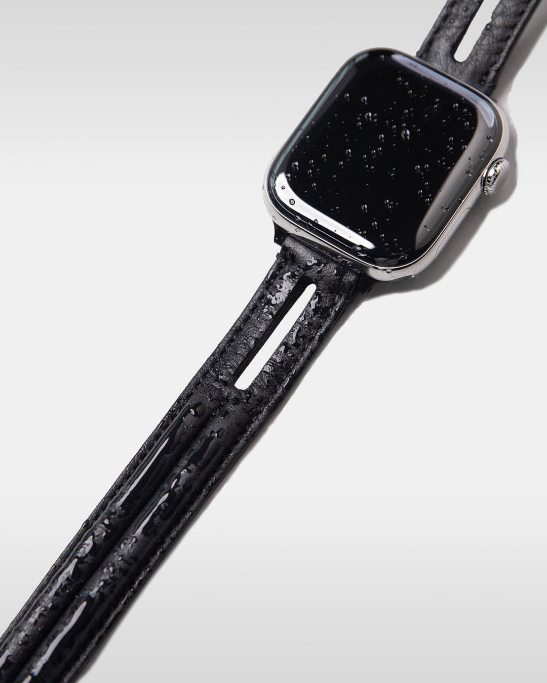 レザーハイブリッドダブルラップバンド for Apple Watch