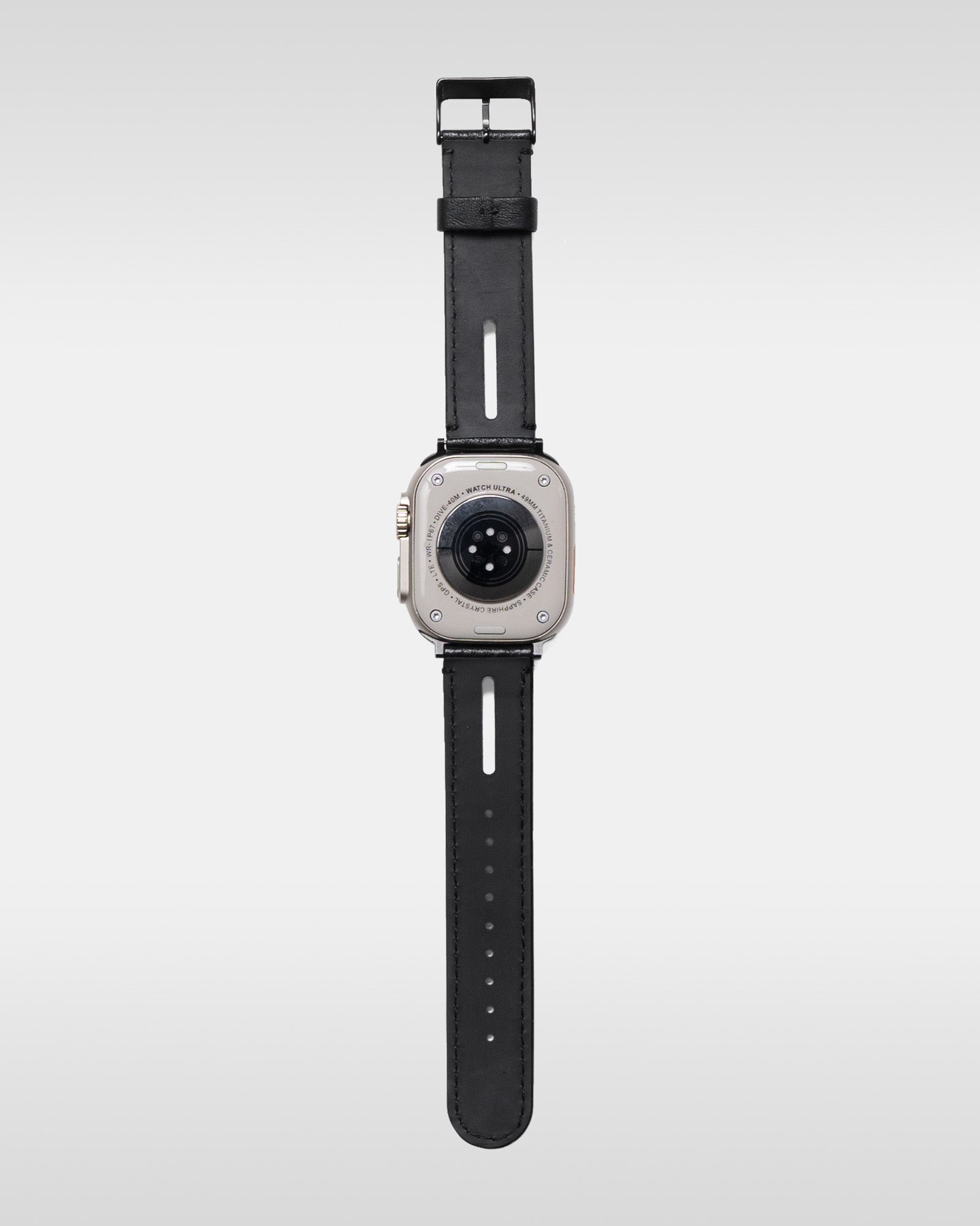objcts.ioレザーハイブリッドバンド for Apple Watch 防水レザー製アップルウォッチバンド | 38, 40, 41, 42mm・42