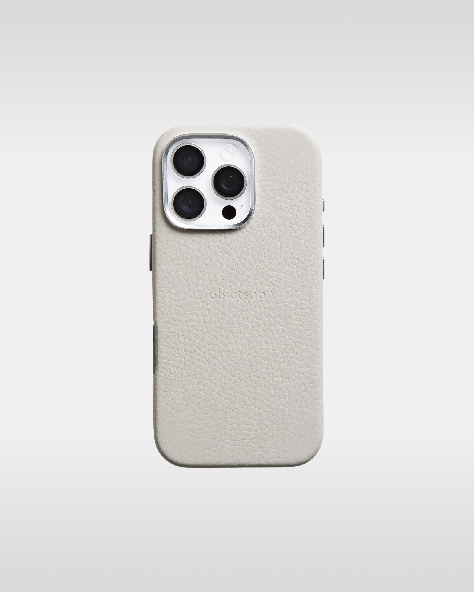 【限定品】objcts.io 13proケース マイクロバッグ　ブラウンレザー objcts.io / レザーストラップ付き iphone アクセサリー