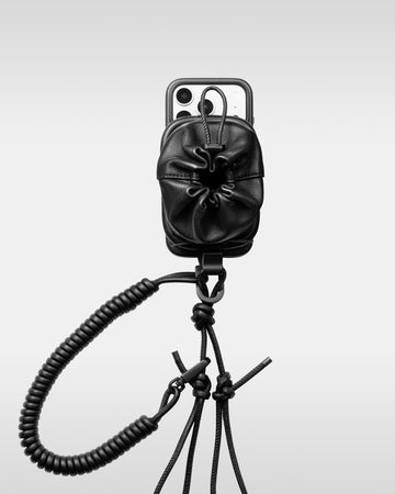 over engineering leather purse + iPhoneケースセット