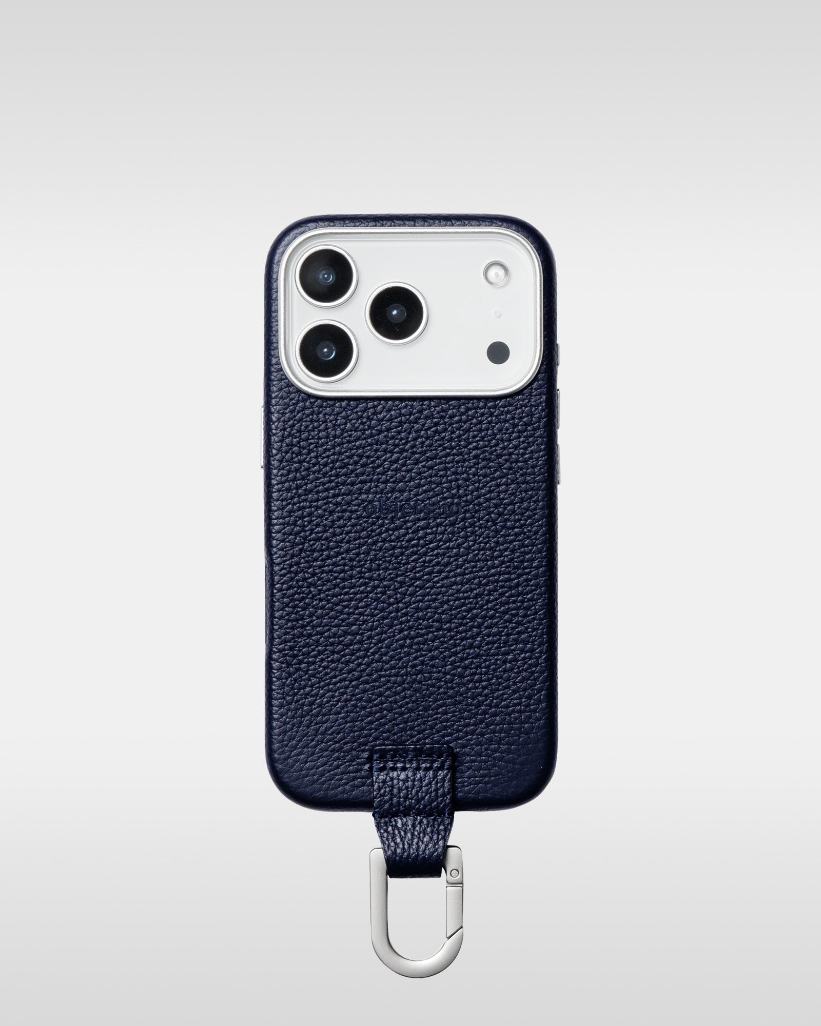 レザー製 iPhoneケース セット / ストラップ付スマホケース / スマホ