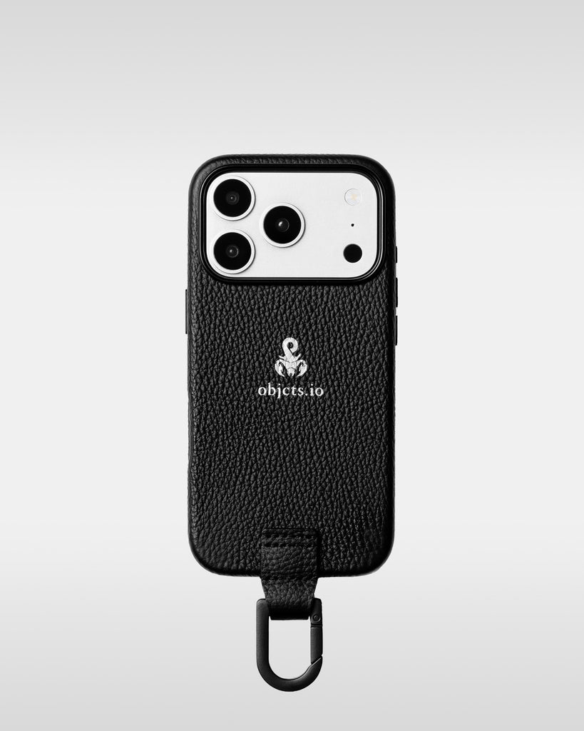 SOPHNET. × objcts.io カラビナ付 iPhoneケース - ブラック - iPhone