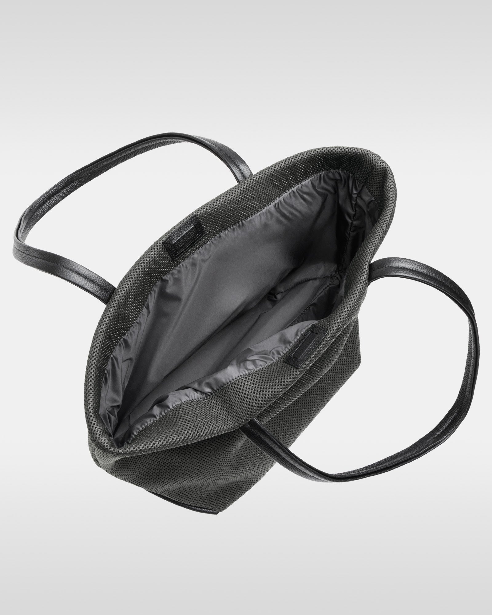 エッセンシャル メッシュ×レザートート｜トートバッグ – objcts.io