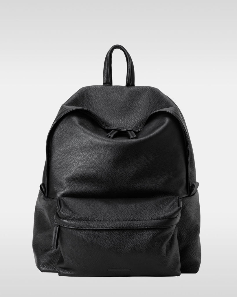 objcts.io エッセンシャルレザーデイパック ミディアム 土屋鞄 daypack_M_BLK_front_a87329f0-