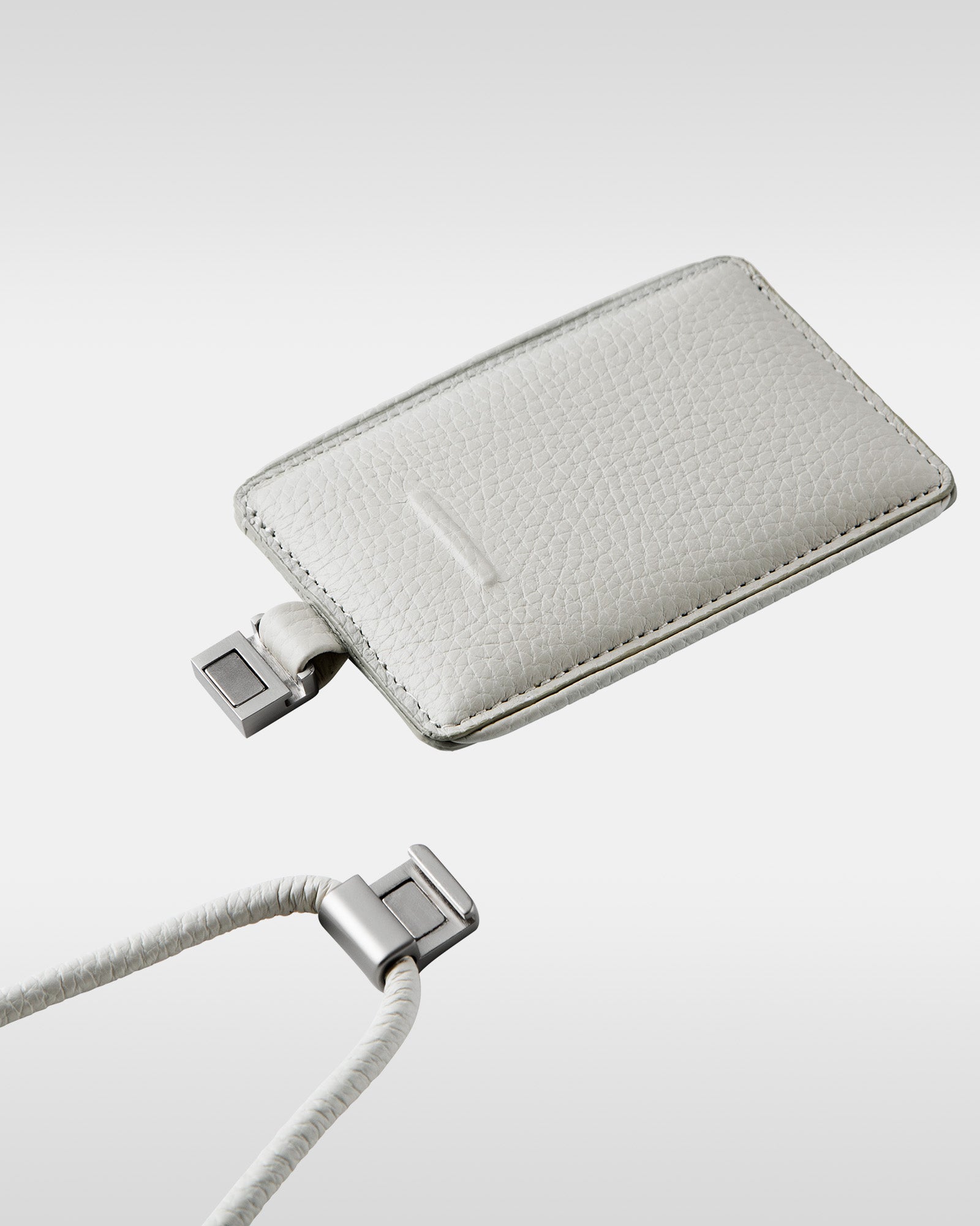 レザー製 iPhoneケース セット / 着脱可能ストラップ付スマホケース