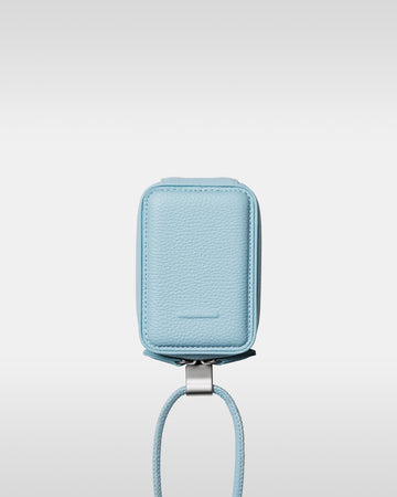 デタッチャブルストラップ付iPhoneアクセサリー - ライトブルー