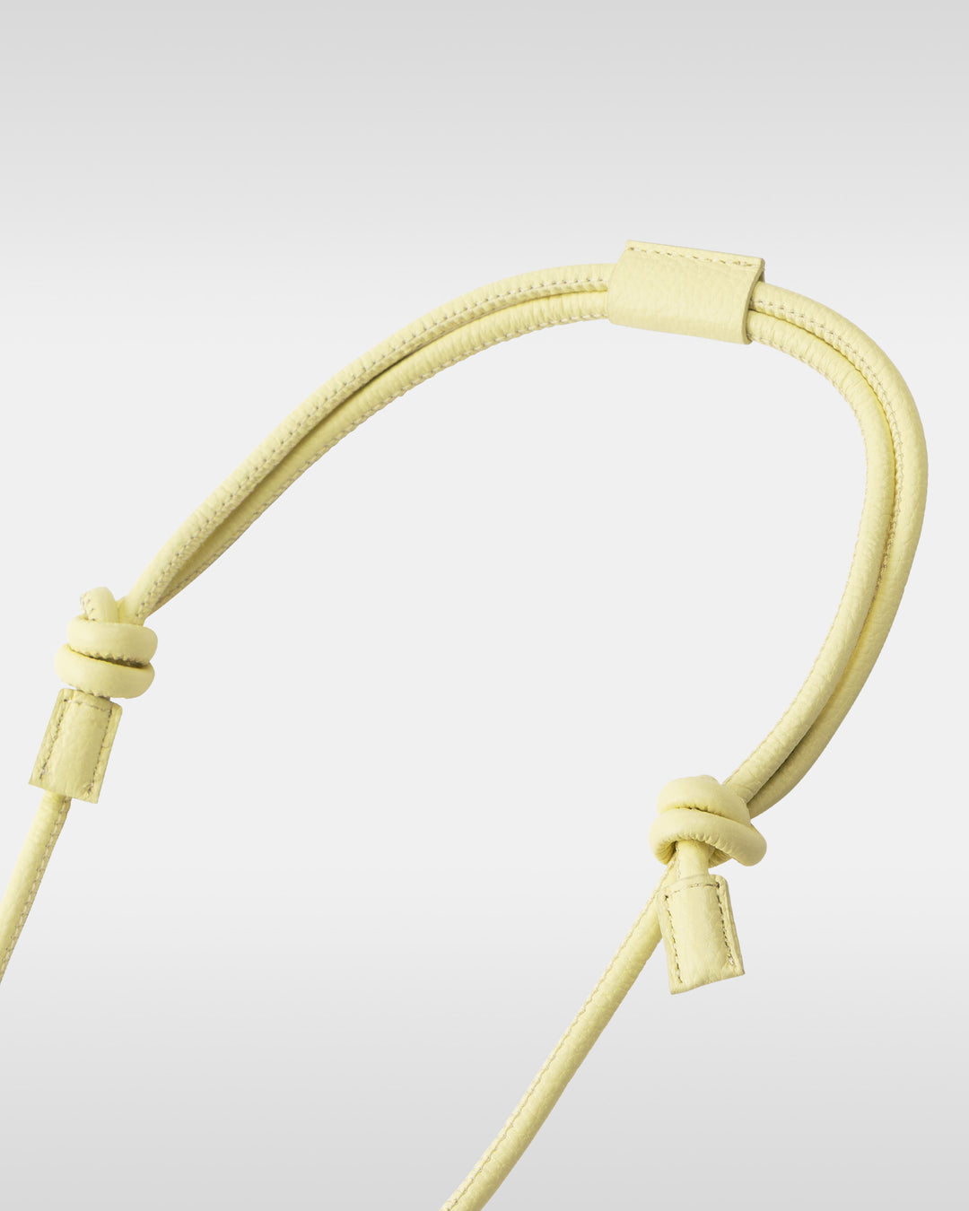 デタッチャブルストラップ + iPhoneケースセット - バターイエロー