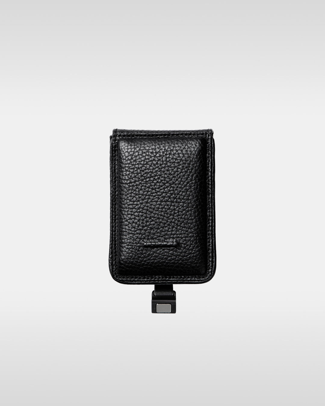 デタッチャブルストラップ付iPhoneアクセサリー - ブラック