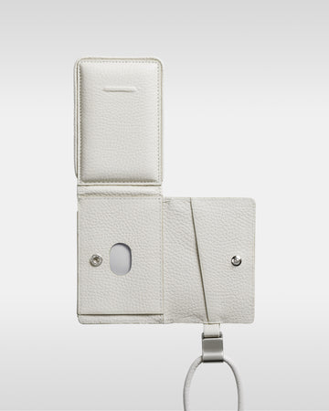 デタッチャブルストラップ付iPhoneアクセサリー - マシュマロ