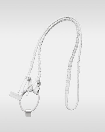 デタッチャブルストラップ + iPhoneケースセット objcts.io × meanswhile ダイニーマ®レザーウォレット - ホワイト