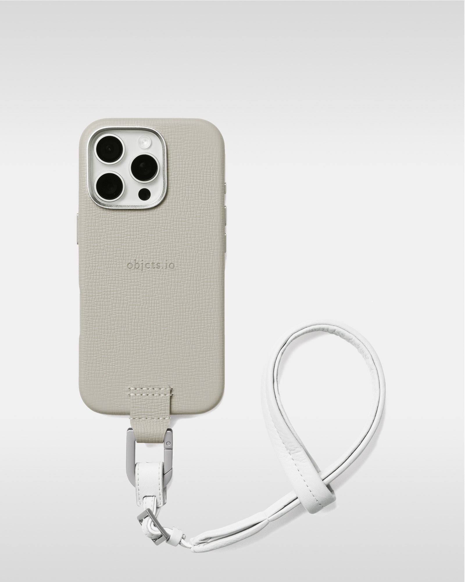 アジャスタブルレザーストラップ付iPhoneアクセサリー