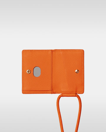 レザーストラップ付iPhoneアクセサリー - パンプキン