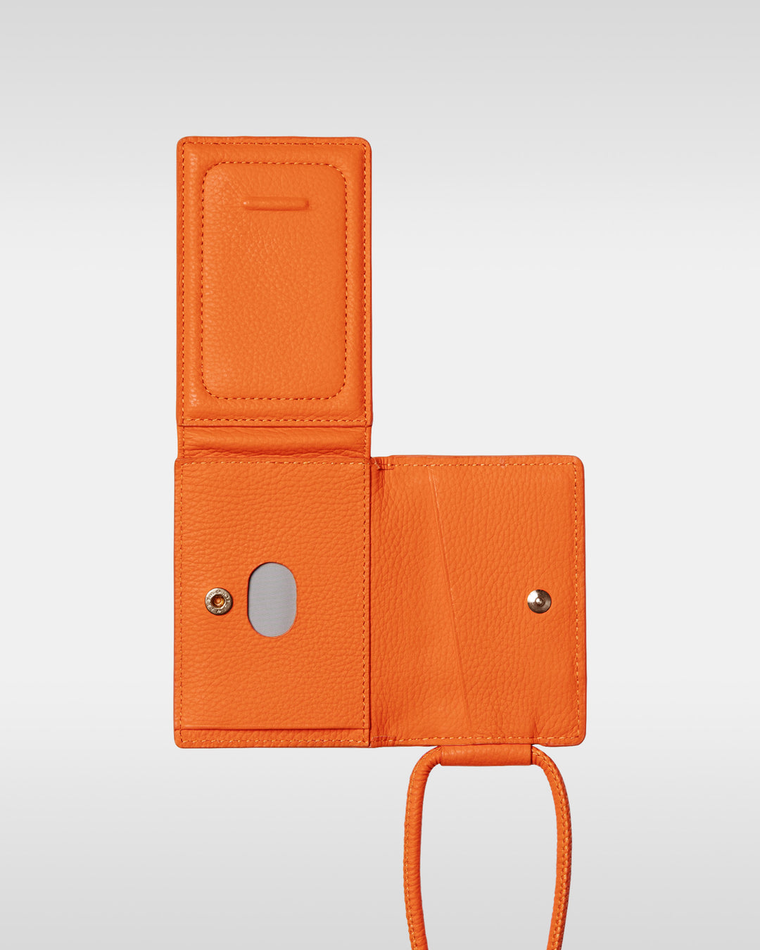 レザーストラップ + iPhoneケースセット - パンプキン