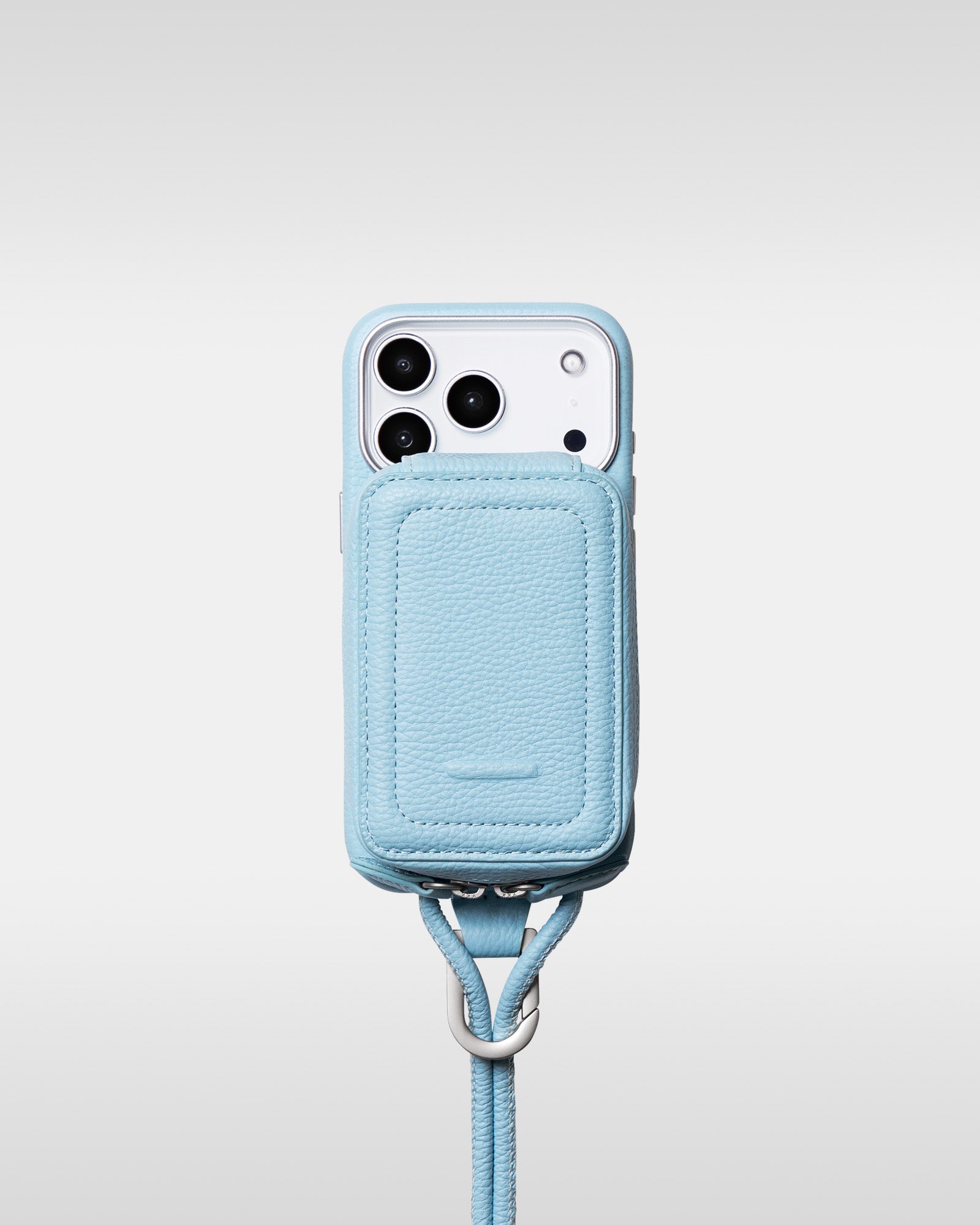 objects.io レザーストラップ +iPhoneケースセット レザー製 iPhoneケース セット / ストラップ付スマホケース / スマホ