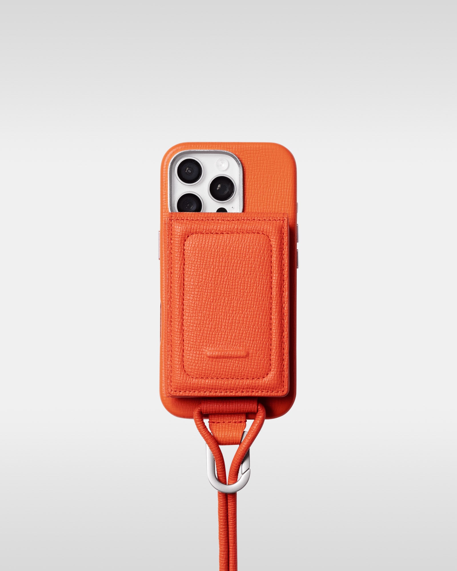 BONAVENTURA iPhone SE用レザーケース エトープ・オレンジ BONAVENTURA iPhone SE用レザーケース エトープ・オレンジ