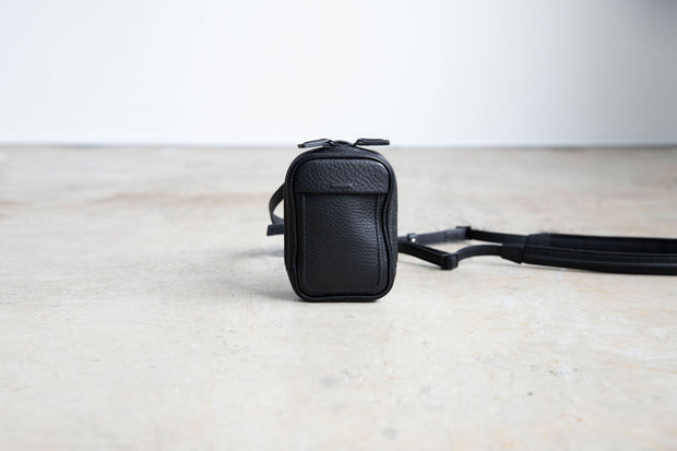 Adjustable Leather Strap Accessory - Black