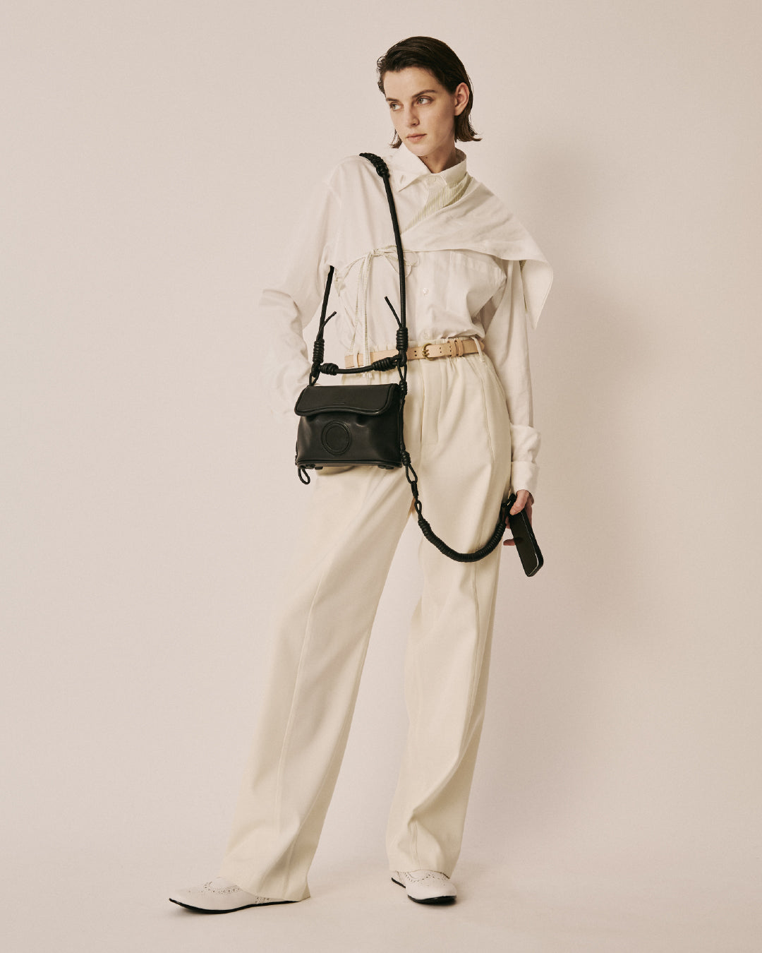 beautiful people × objcts.io DENWA leather bag